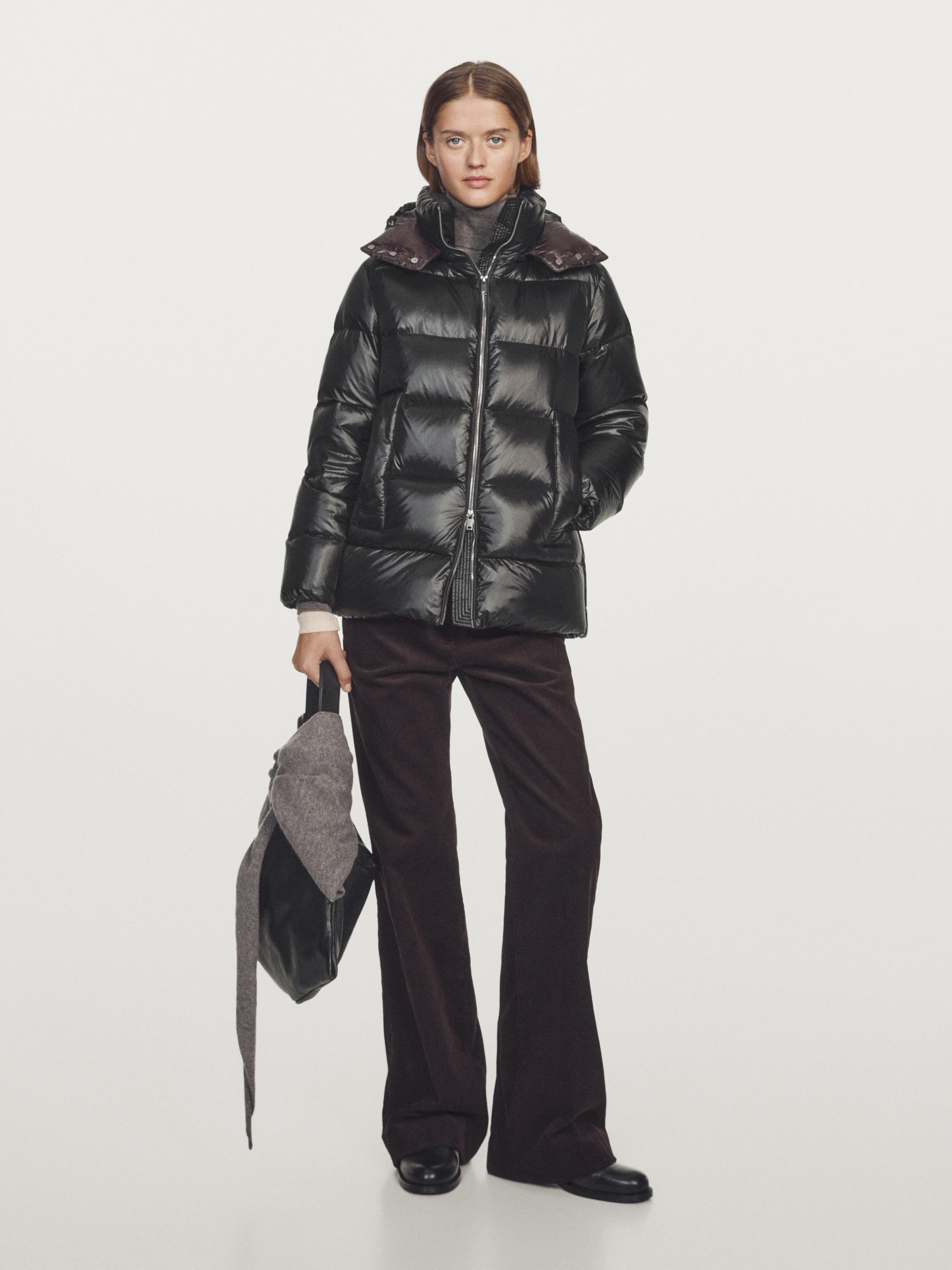 Doudoune shiny déperlante